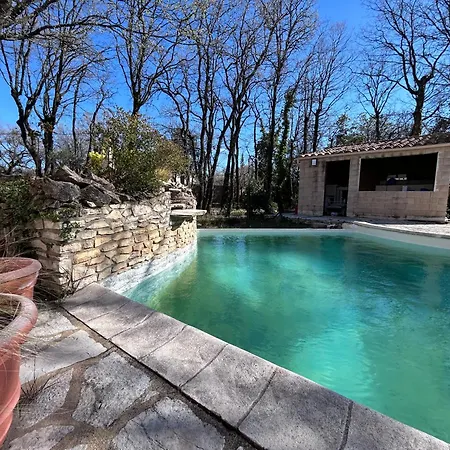 Дом отдыха Maison D'architecte Piscine Wifi 10 Personnes Рошфор-дю-Гар